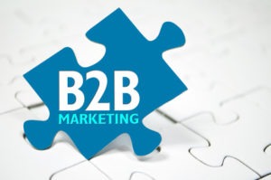 Puzzle mit B2B Marketing