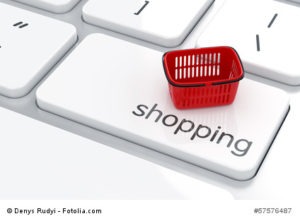 Online shopping concept