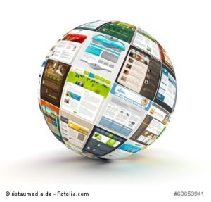 Webdesign Kugel rotiert, SEO, Templates, Provider